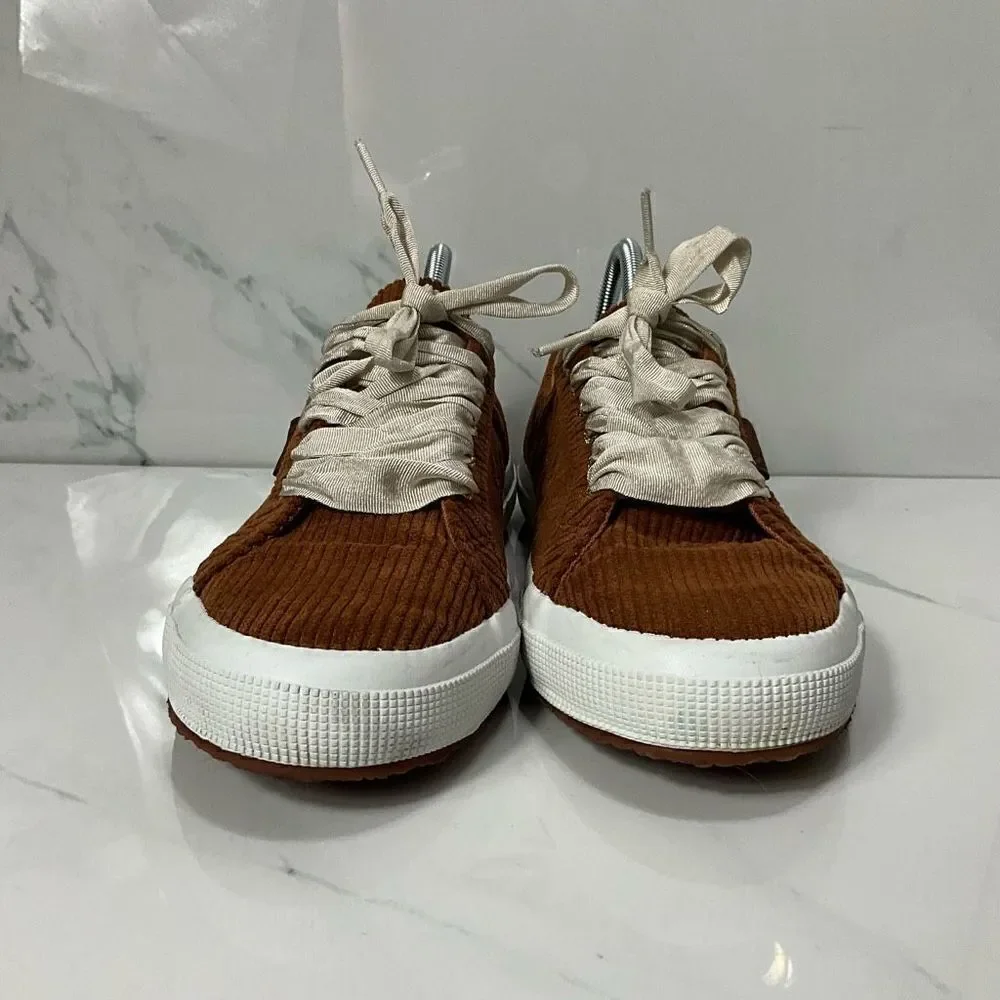 SUPERGA Anthropologie Corduroy Fashion Sneakers